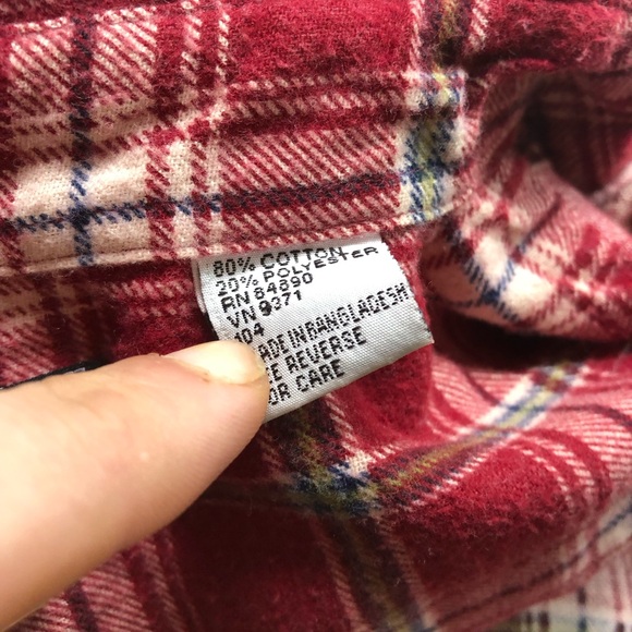 Vintage Haband Flannel Shirt - Picture 6 of 6